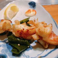 OSAKA きっちん 銀座本店 - ゲソ焼き