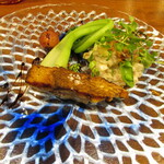 パザパ - 本日のメイン～鯛の皮目パリパリ焼き 春を感じるリゾット添え