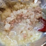 もつ焼 まるい - なんこつホイル焼き600円