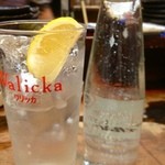 もつ焼 まるい - レモンハイ380円