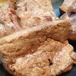 もつ焼 まるい - 牛レバアップ