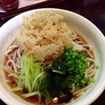 鐘庵 - H25.08  冷したぬきうどん￥６５０