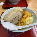 Kurumaya Ramen - ネギ味噌チャーシュー麺、、ニンニク多めで