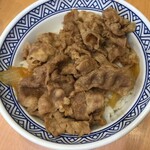 吉野家 - 牛丼、アタマの大盛り、つゆだく