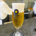 とんかつ マンジェ - ビール