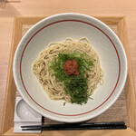 塩そば まえだ - 和え玉(冷) 梅しそトッピング