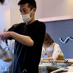 塩そば まえだ - まえだ店主…天才