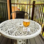 軽井沢ホテルそよかぜ - お部屋のテラス