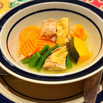 軽井沢ホテルそよかぜ - グリルチキンスープ（わんこ用ごはん）