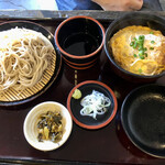 蕎麦人 弁慶 - カツ丼＋蕎麦