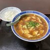 楓林 - 麻婆ラーメン 半ライス