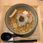 塩そば まえだ - 辛いそば 池ちゃん農園白葱