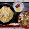 新滝 - 「奥久慈しゃも丼・けんちんそばセット」@1750