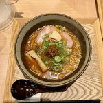 塩そば まえだ - 辛いそば