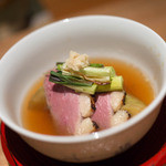 日本料理 幸庵 - 鴨ねぎ