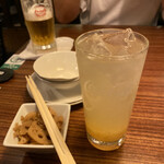 人生酒場 - お通しと柚子茶