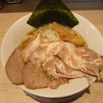 キラメキノトリ - 濃厚鶏豚煮干（並）＋肉増量（豚チャーシュー）