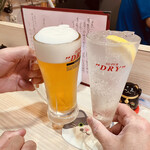 Nekofuku - ビールと酎ハイプレーンで乾杯