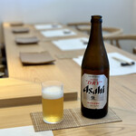 鮨 須藤 - アサヒスーパードライ(中瓶)