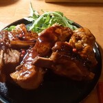 Wine Terrace Yu-me - 豚のスペアリブ1,380円