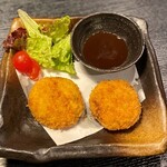 和ダイニング 杉 - 杉のカニクリームコロッケ