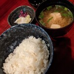 Kushiageya Kushi Yoshi - 食事セット