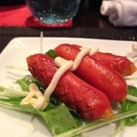 酒感処 ちょい - ◆赤ウィンナーが美味い！