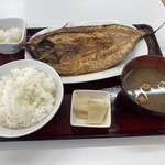 四日市ヒモノ食堂 - 鯖の干物(大)定食(1000円)