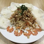 ベトナム料理店 ビーベト - 青パパイヤサラダ