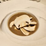 銀座 フレンチ Sublime Premium - 発酵マッシュルームスープ