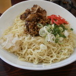 あじくらや - 冷製みそ麺（きざみチャーシューのせ）５５０円大盛り無料