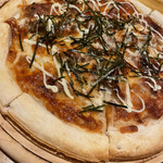 Nomidokoro Darumasan - チキンてりやきピザ　1200円