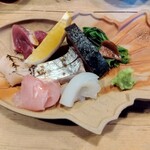 燗の美穂 - お造り盛り合わせ