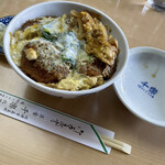千楽 - かつ丼（ヒレ）1,550円
