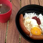 コープさっぽろ - キャンプの朝飯