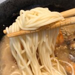 Nanahoshidou - 赤星定食 の麺