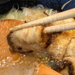 Nanahoshi dou - 赤星定食 ラーメンのチャーシュー