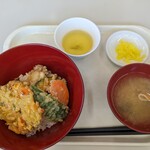 佐倉草ぶえの丘農園食堂りいど - 野菜天丼¥750-