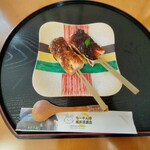 うーやん亭 - 田楽(ふき味噌と赤味噌)