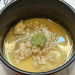 醍醐 - お通し、湯葉が入ってた❗️