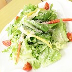 ピッツェリア ダ・チーロ - 有機野菜のサラダ
