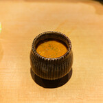 東麻布 天本 - このわた茶碗蒸し