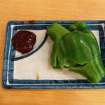 大衆酒場 ホームベース - シャキシャキピーマン ¥180