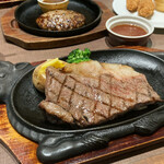 フォルクス - 赤身と脂身の美味しさを堪能出来る絶品ステーキ