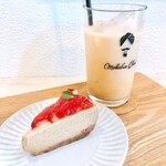カフェ モクシャチャイ - ケーキセット　1180円(税込)