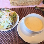 西洋割烹 花月 - サラダ・スープ