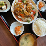 圓家 - 酢豚定食