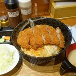 ももやま - 2022年3月　カツ丼セット【税込1000円】量多めです～(´▽｀)