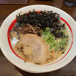 Tetsumen En - 磯のりラーメン(醤油)+青ネギ