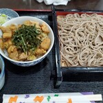 Matsukage An - ミニ焼き鳥丼セット